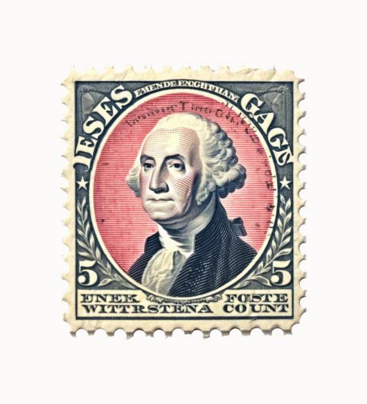 Washington stamp